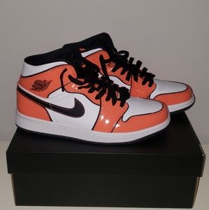 🍊Air Jordan 1 Mid SE "Turf Orange"🍊